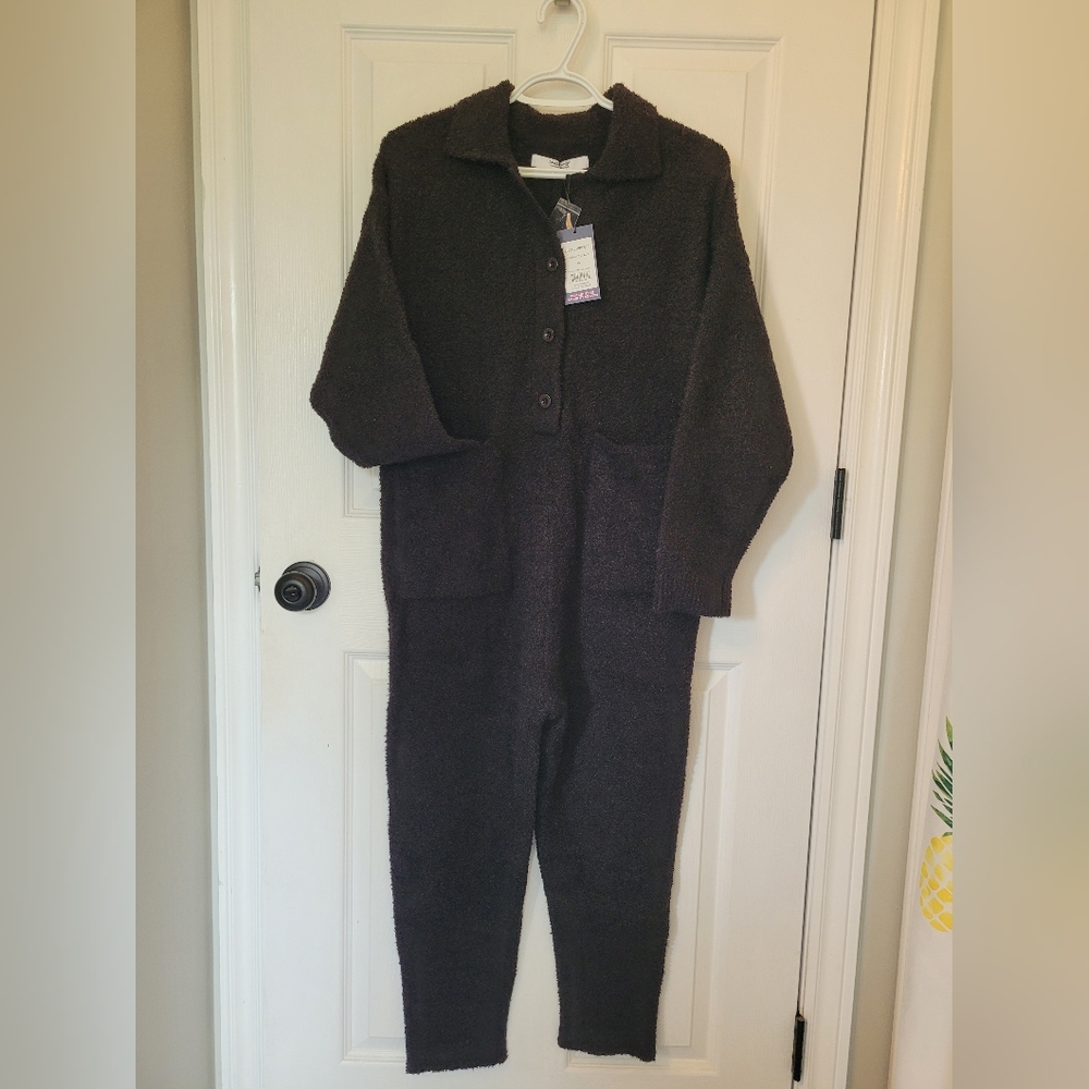 Perfectly Imperfect LILLI JUMPSUIT IN MIDNIGHT BLACK XS